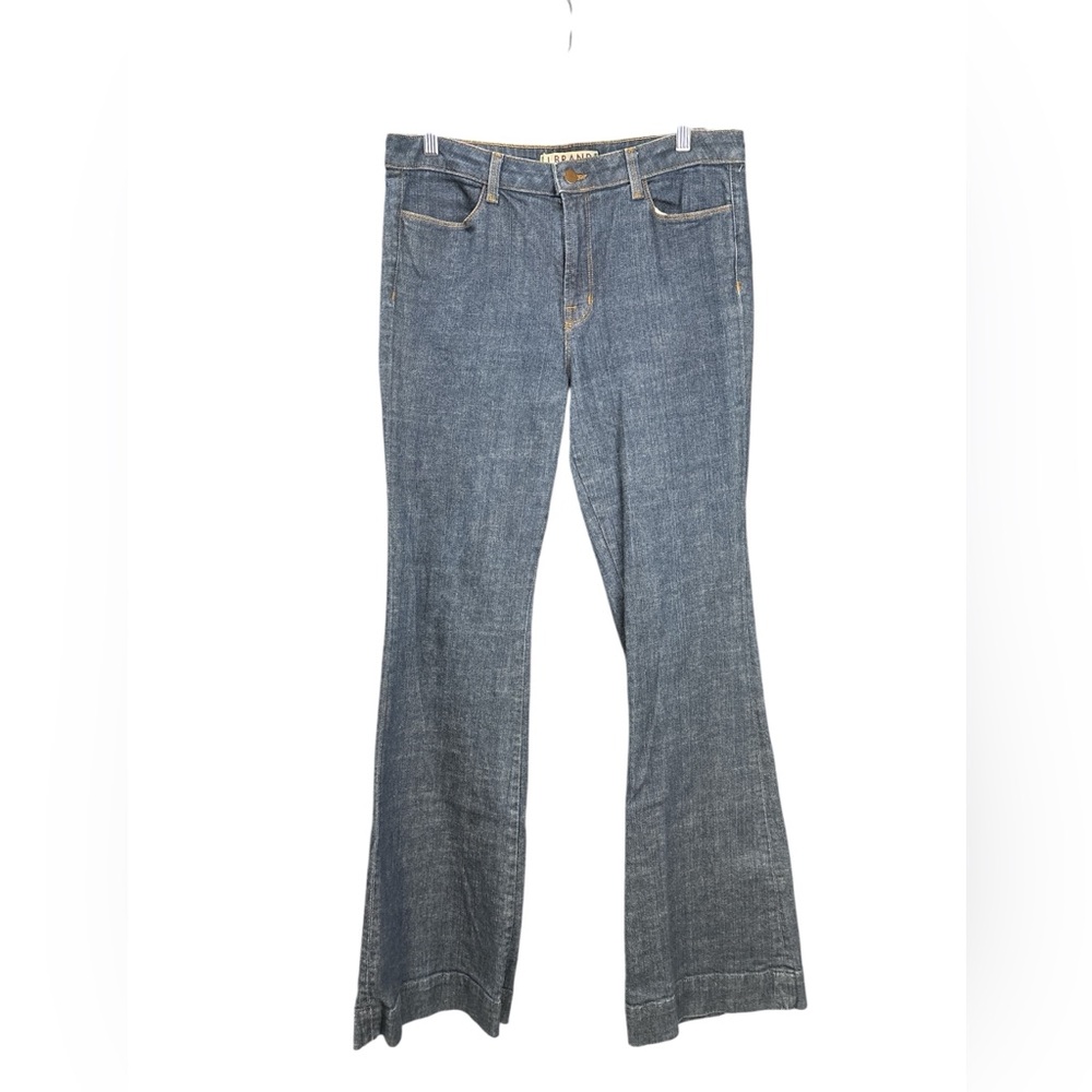 J Brand The Doll Bootcut Jeans Dark Wash Stretch Denim size 32 - Picture 2 of 5